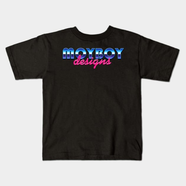 moyboy designs - logo tee Kids T-Shirt by moyboydesigns